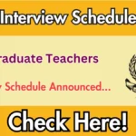 HPSC PGT Interview Schedule 2025 Released Check Date Details at hpsc.gov.in